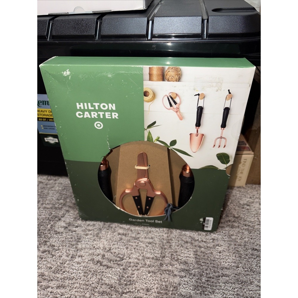 Hilton Carter for Target Garden Tool‎ Kit 3pc Gardening Tool Sets Copper Finish